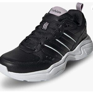 adidas Women’s Strutter Fashion Training Shoe in Black/Blue, Size 9 M